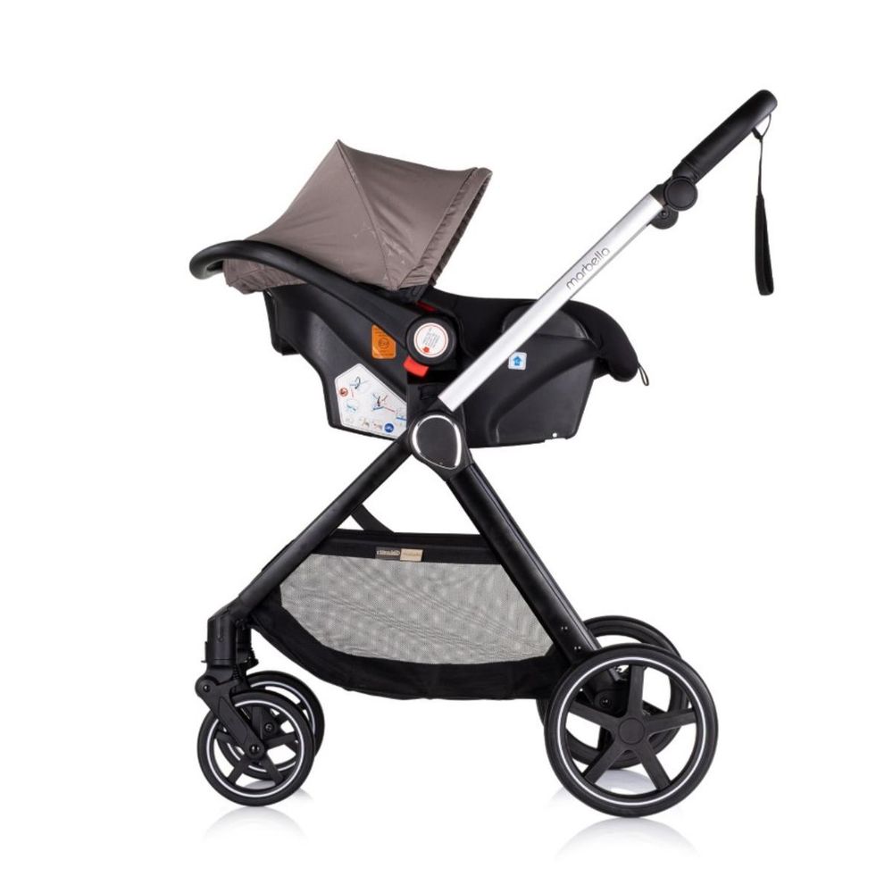 Chipolino Kolica Marbella Tiramisu 3U1 KKMRB02503TR slika 9