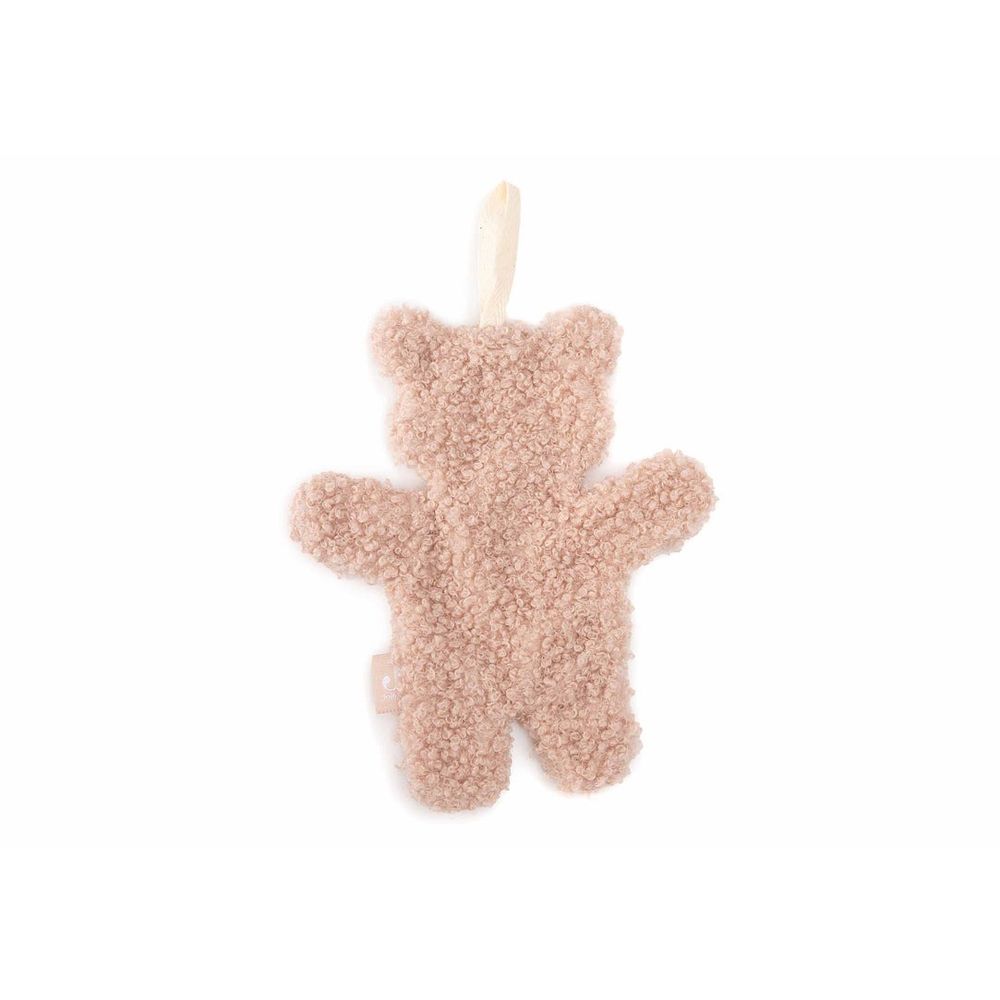 Jollein Tješilica sa trakom za dudu Teddy Bear, Wild Rose slika 2