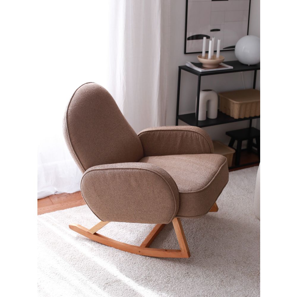 Yoko - Smeđi Wing Chair slika 4