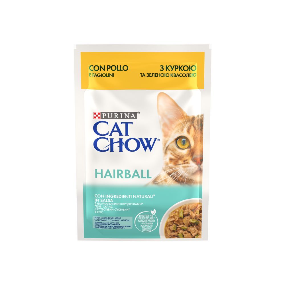 Cat Chow Hairball Control piletina 85 g slika 1