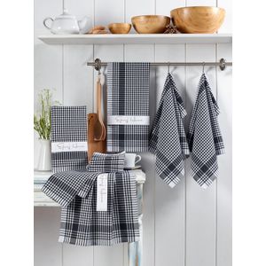 Pötikareli - Black Black
White Wash Towel Set (10 Pieces)