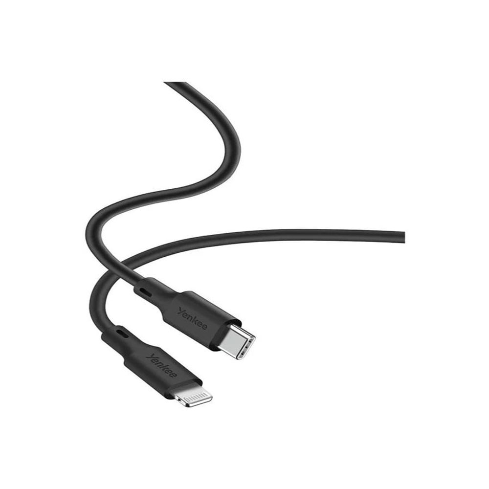 Yenkee USB kabal YCU 635 BK SILIC MFi - USB C/1,5m slika 2