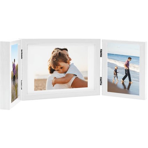 Trodijelni okvir za fotografije bijeli 28x18 cm + 2x (13x18 cm) slika 15