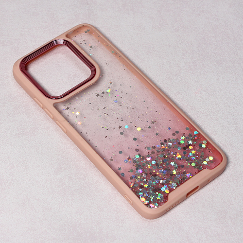 Torbica Dazzling Glitter za Xiaomi Redmi 10C roze slika 1