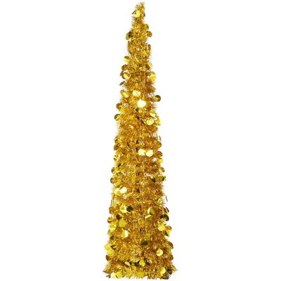 Naše zlatno svjetlucavo, prigodno umjetno božićno drvce stvara lijepu i jedinstvenu atmosferu za nadolazeći Božić. Ovo ljupko božićno drvce, napravljeno od PET materijala, lagano je i može se sklopiti u sićušni oblik za lakšu pohranu. Ovaj...
