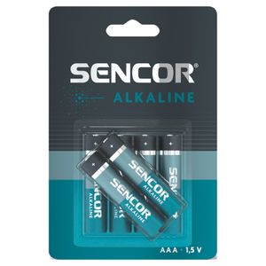 Baterija Sencor LR03 AAA 4+2 BP Alkalne 1/6