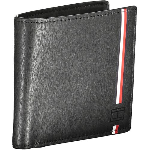 TOMMY HILFIGER BLACK MEN'S WALLET slika 3