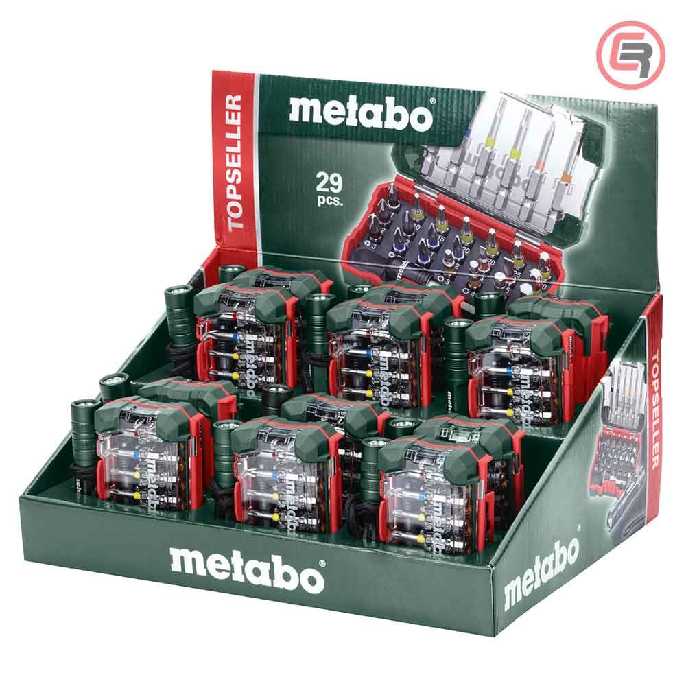 Metabo Set Bitova Bit Box "SP" 29 dijelni + Lampa Mini - 626721000 slika 3