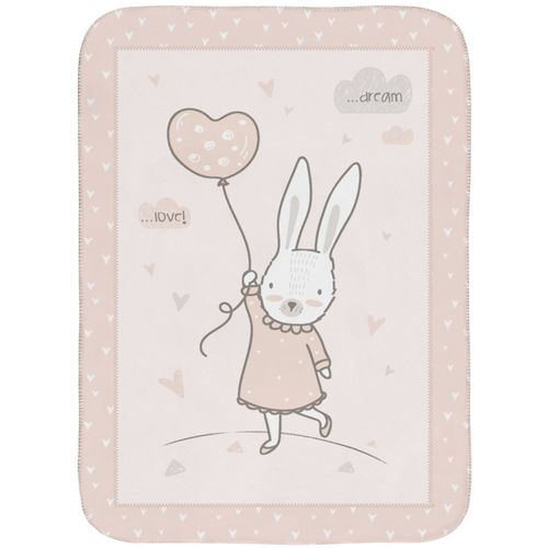 Kikka Boo dekica super soft 80/110 Rabbits in Love slika 1