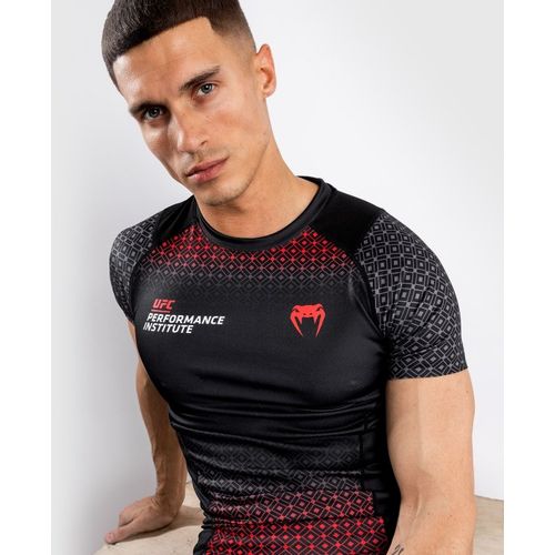 Venum UFC Performance Institute Rashguard KR Crno/Crveni XXL slika 5