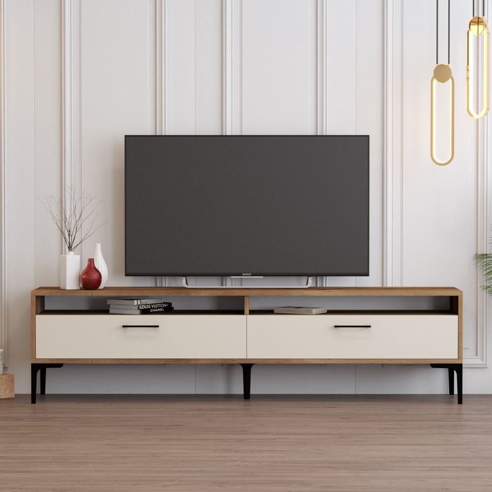 Istanbul 2 - TV Unit u orahu s kremom slika 1