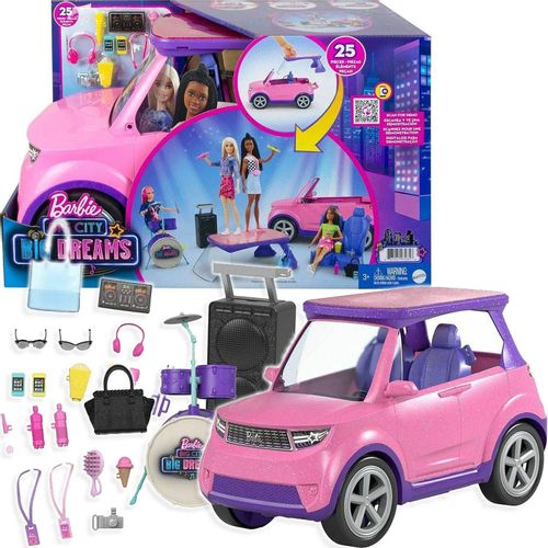 Barbie Big City Big Dreams Transformirajući vozilo set za igru slika 1