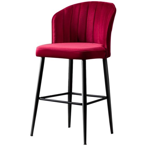Woody Fashion Set barskih stolica (2 komada), Rubi - Claret Red slika 4