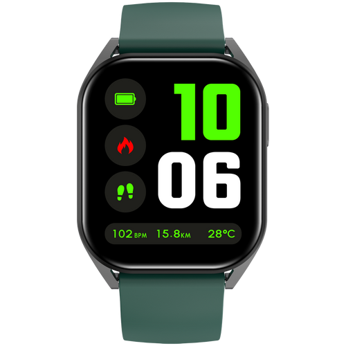 CANYON smart watch Chatter SW-58 BT-CALL Black Green slika 1