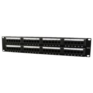 NPP-C548CM-001 Gembird Cat.5E 48 port patch panel with rear cable management