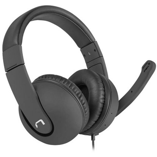 Natec NSL-1452 RHEA, Stereo Headset with Volume Control, 3.5mm Stereo, Black slika 1