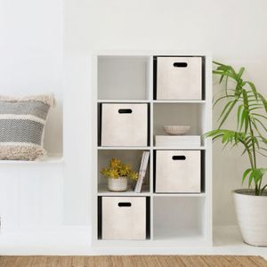 Set organizatora za radnu površinu od filca (4 komada) HMY-6357, boja: krem
