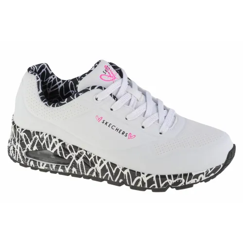 Skechers Uno-Loving Love 155506-WBK Tenisice slika 5