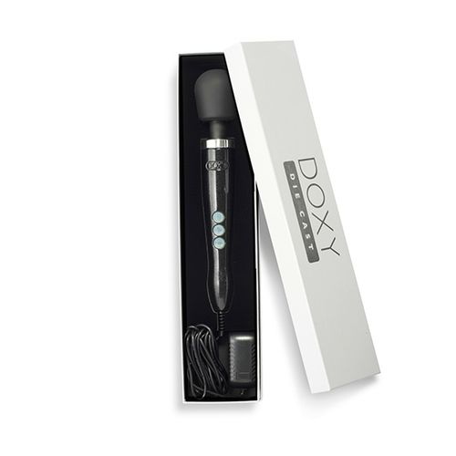 Masažni vibrator Doxy - Die Cast, crni slika 6