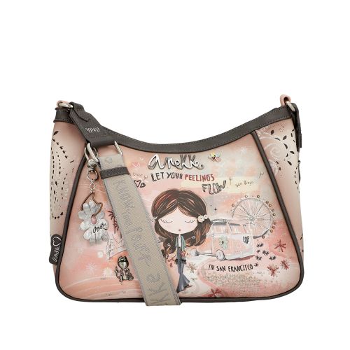 Torba fashion Anekke SS24 Peace&Love pink M-28x24x10cm 38823-002 P12 slika 10