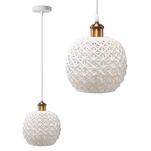 Viseća Lampa APP1007-1CP WHITE O slika 1