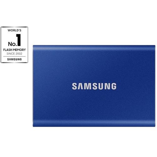 Samsung vanjski SSD 500GB Portable T7 Blue EU slika 1