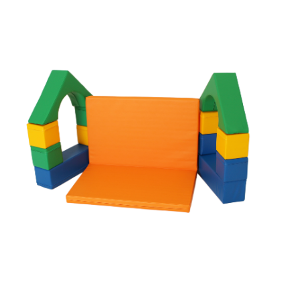 IGLU Soft Play Set KUĆICA - Šareni slika 3
