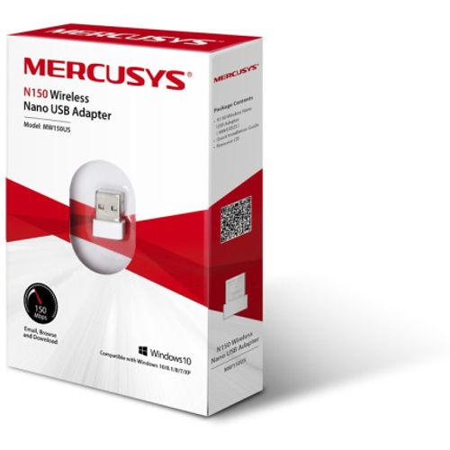 LAN MK Mercusys MW150US N150Mb/s nano WiFi USB slika 2