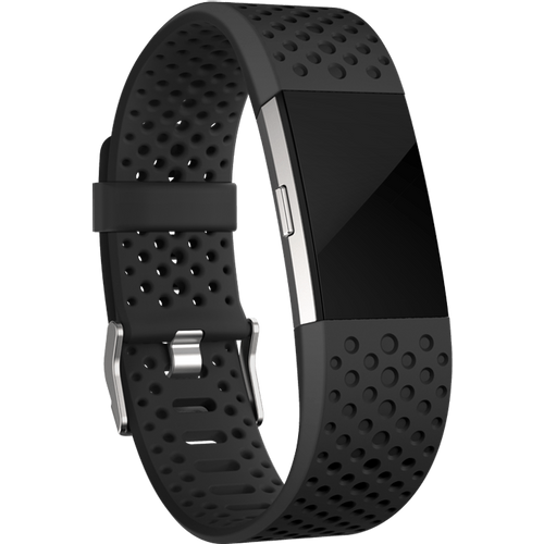 Fitbit FB160SBBKL CHARGE 2, Sport Band, Black, L slika 4