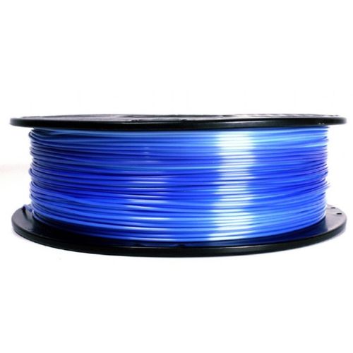 3DP-PLA-SK-01-ICE PLA Svilenkasti led Filament za 3D stampac 1.75mm, kotur 1KG Ice blue + dark blue slika 2