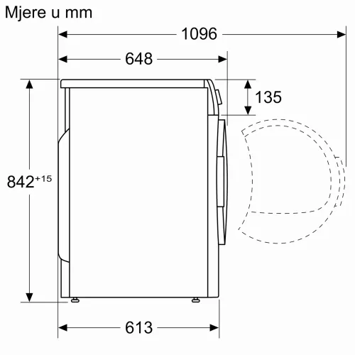 Bosch sušilica rublja WQG245D4BY slika 10