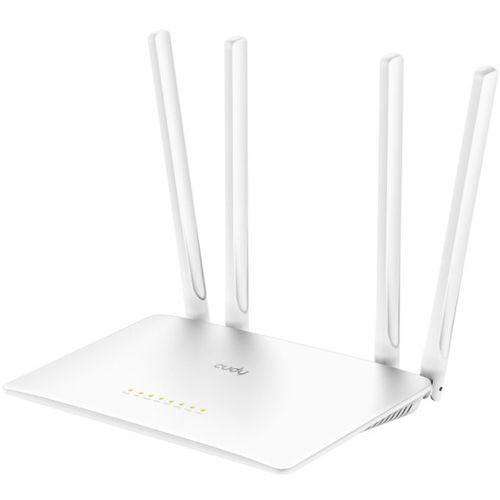 Cudy WR1200 AC1200 Dual Band 2.4+5Ghz Wi-Fi Ruter 1W/4LAN 10/100Mbps, 4x5dBi, GUEST/WPS/DDNS slika 1