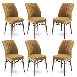 Flex - Set Brown Cappuccino Stolica (6 komada)