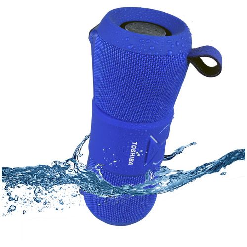 TOSHIBA zvučnik Bluetooth, vodootporni, 2*6W, Handsf, baterija, plavi TY-WSP200 slika 1