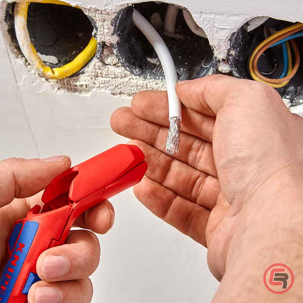 Knipex Skidač Izolacije Univerzalni ErgoStrip fi 8-13 mm Za Ljevake - 16 95 02 SB slika 12