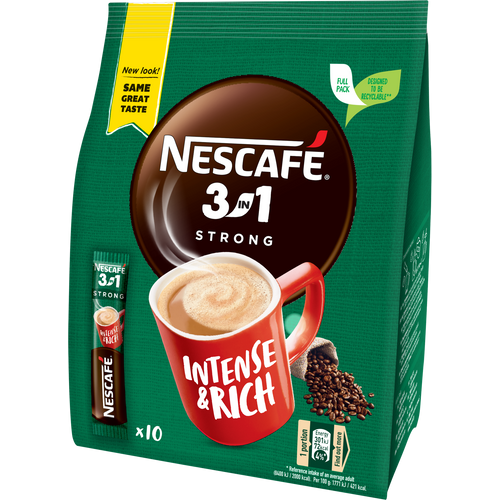 Nescafé 3u1 Strong Vrećica 10x14g slika 1