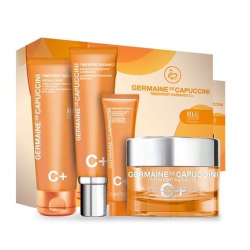 Germaine de Capuccini Set Radiance C+: Ill. Antiox. Cream+ Eye Cream +15Ml Body Cream slika 2