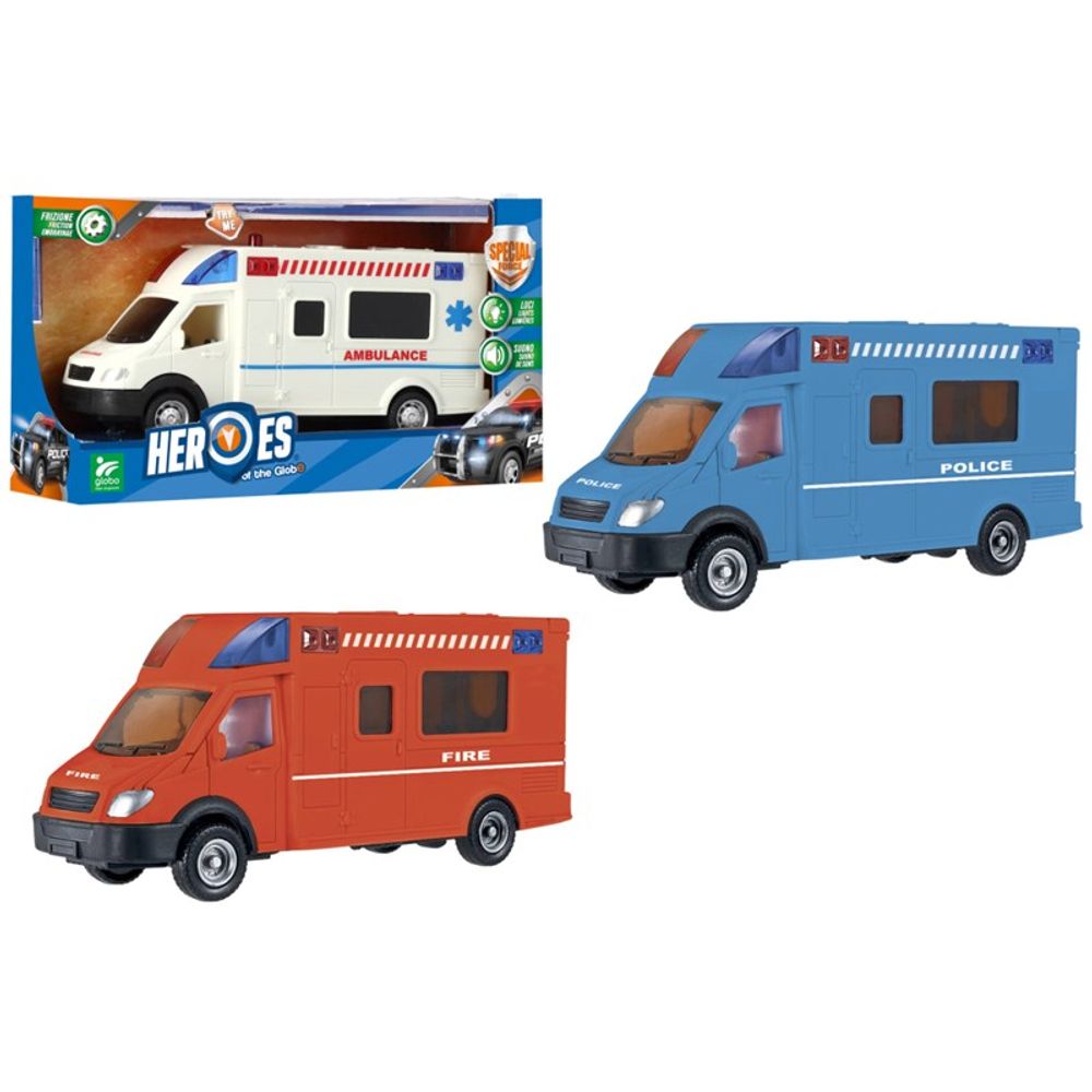 Globo Kombi Policija/Vatrogasci/Hitna, Sorto slika 1