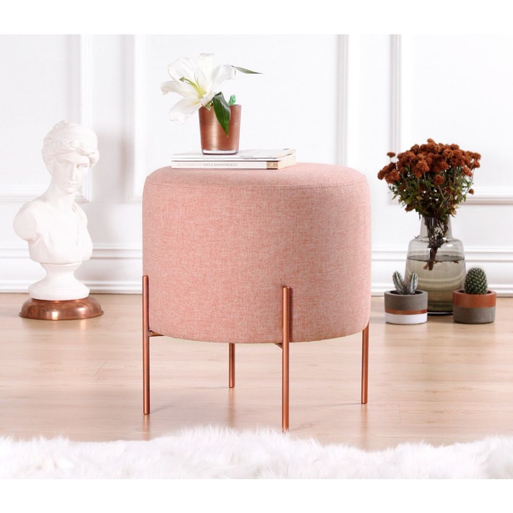 Copper 44 - Pink Pink Pouffe slika 1