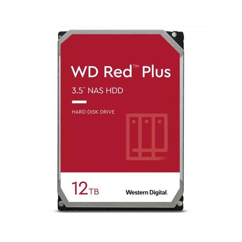 WD 12TB 3.5 inča SATA III 256MB 7200rpm WD120EFBX Red Plus hard disk slika 1