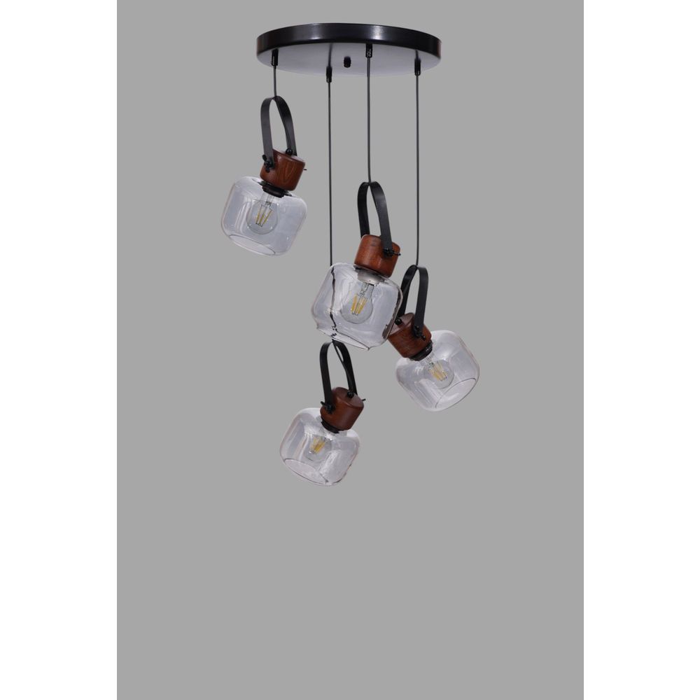Opviq Luster 611, Siva, Orah, Crna slika 5