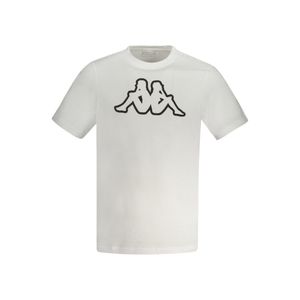 KAPPA SHORT SLEEVE T-SHIRT MEN WHITE