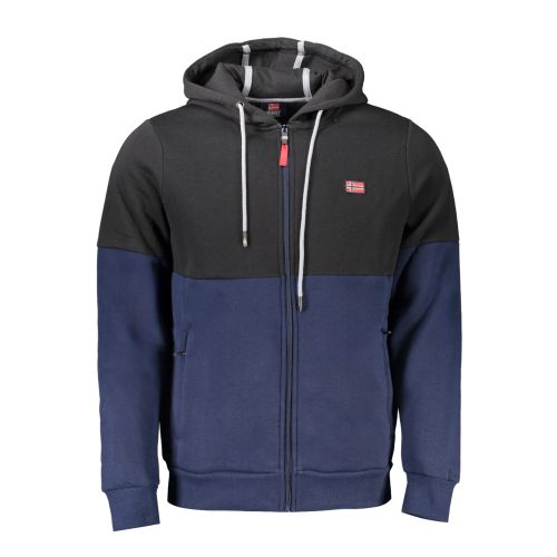 NORWAY 1963 MEN'S BLUE ZIP-UP SWEATSHIRT slika 1