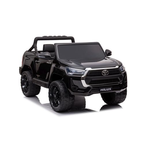 Licencirani auto na akumulator Toyota Hilux DK-HL860 4x4 - crni slika 1