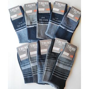Muške čarape 10-Pack - Razni dezeni - Kvalitetne - TREND