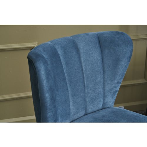 Atelier Del Sofa Fotelja, Plava, Layla - Blue slika 3