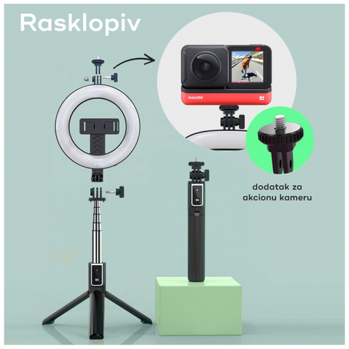 Tripod sa Led rasvetom P40D-2 945mm slika 8