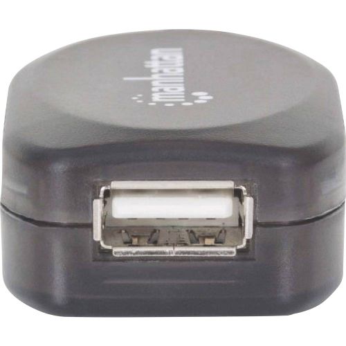 Manhattan USB kabel USB 2.0 USB-A utikač, USB-A utičnica 10.00 m crna  150248 slika 5