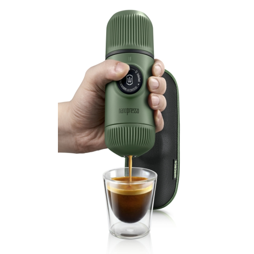 WACACO NANOPRESSO MOSS GREEN + FUTROLA slika 2