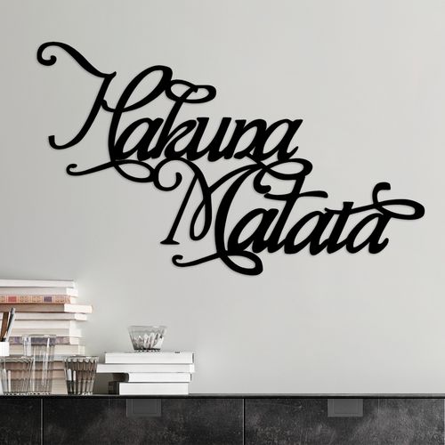 Wallity Metalna zidna dekoracija, Hakuna Matata 6 slika 1